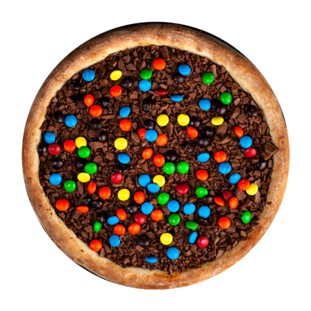 Chocolate com M&M